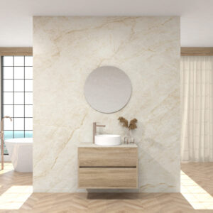 Pack SASSIÈRE + lavabo + miroir rond