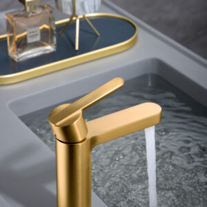 Mitigeur lavabo monocommande Formentera or bross