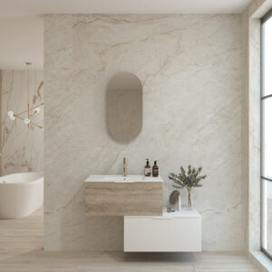 Pack ALSACE + lavabo + miroir capsule
