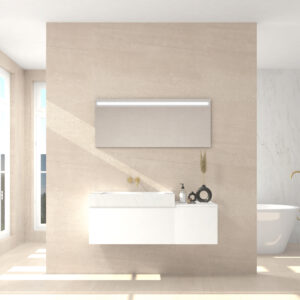 Pack NICEA + lavabo Dekton maina + espejo LED